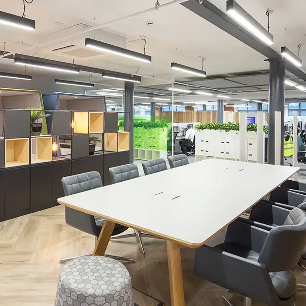 Office Lighting Solutions in China for UK Fit-Out Projects